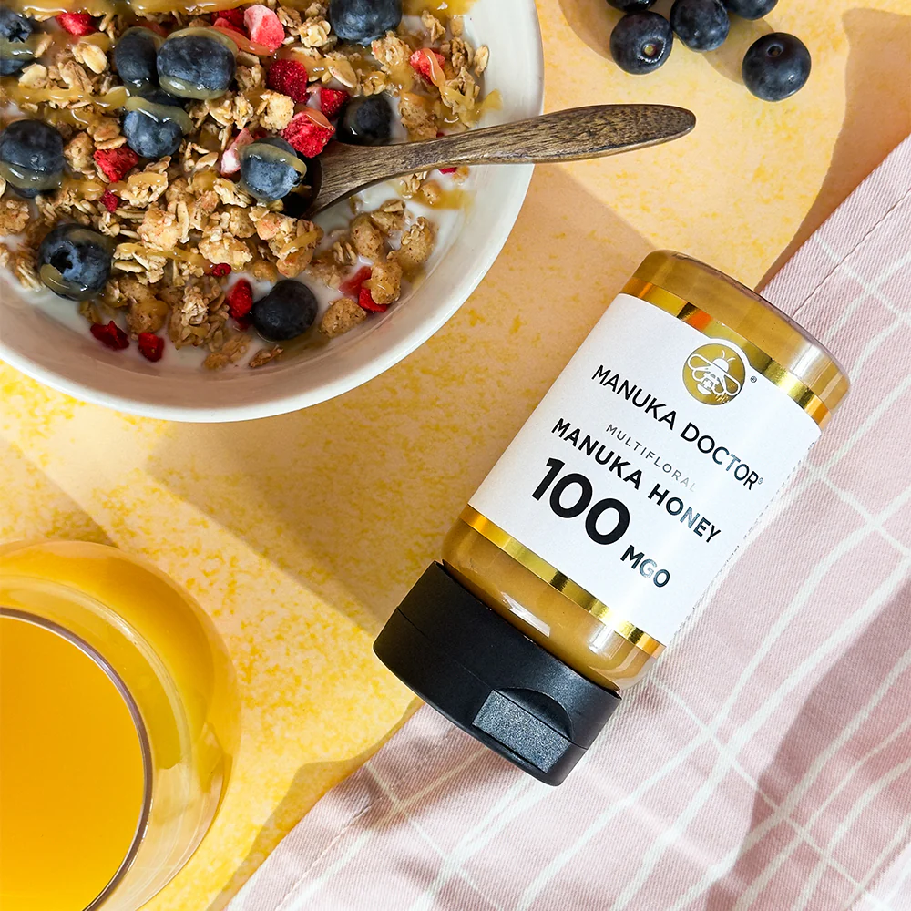 Twin Pack - 100 MGO Squeezy Manuka Honey 300g - MultiFloral - Image 4