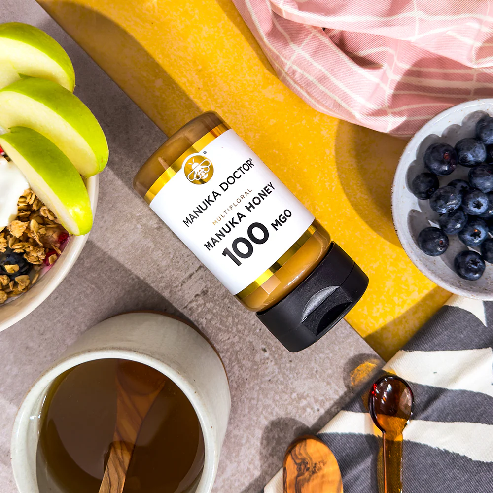 Twin Pack - 100 MGO Squeezy Manuka Honey 300g - MultiFloral - Image 5