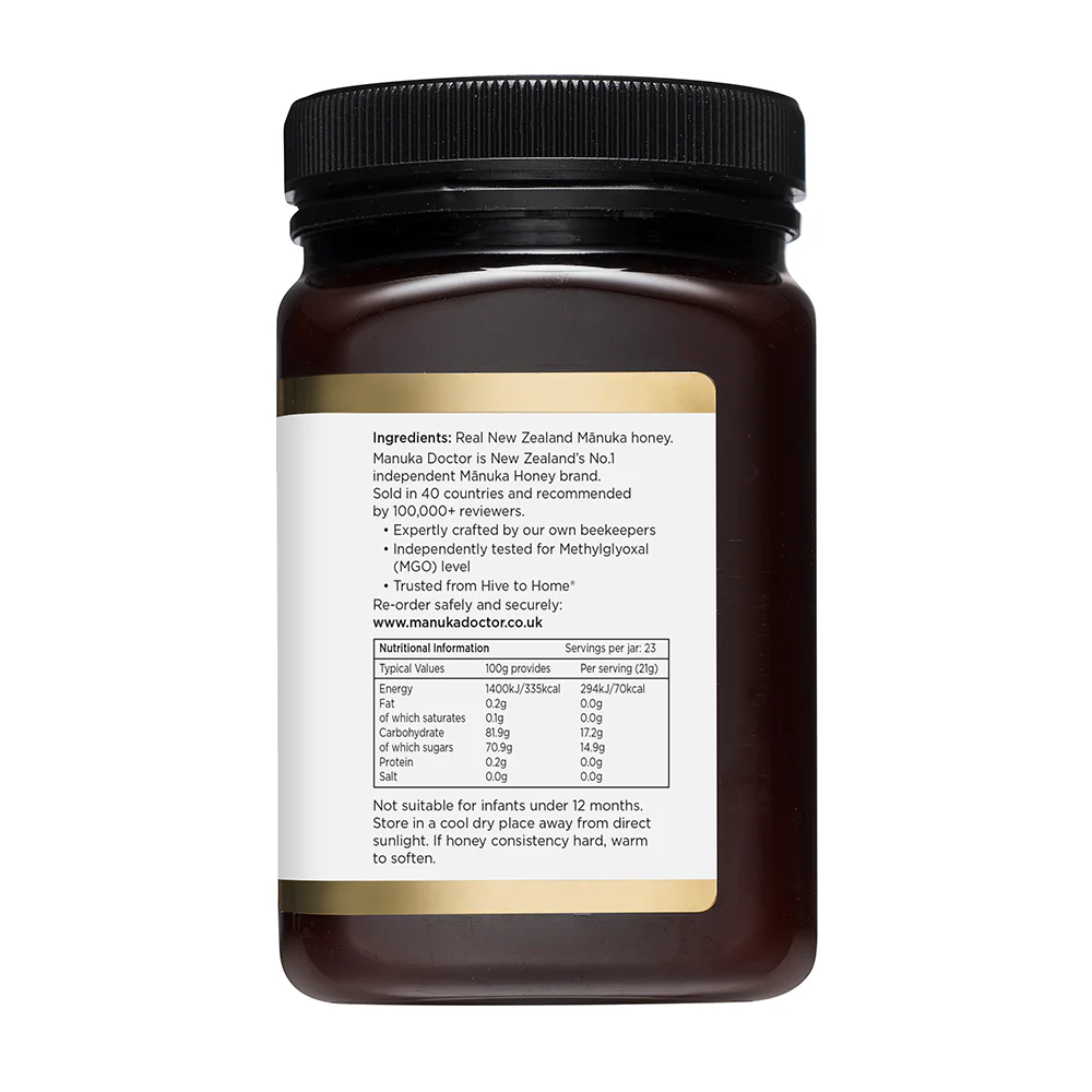 220 MGO Manuka Honey 500g - Monofloral - Image 14