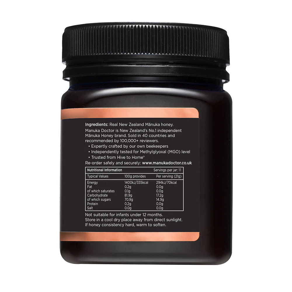 840 MGO Manuka Honey 250g - Monofloral - Image 14