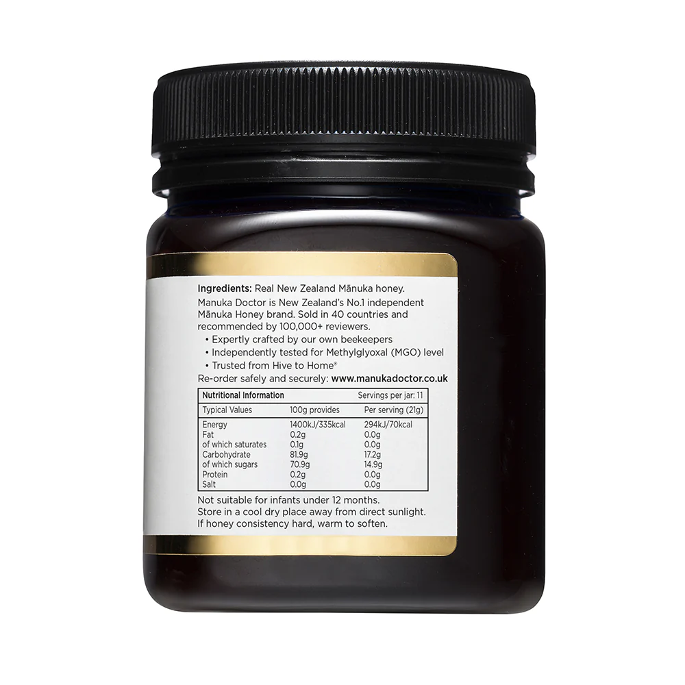 240 MGO Manuka Honey 250g - Monofloral - Image 14