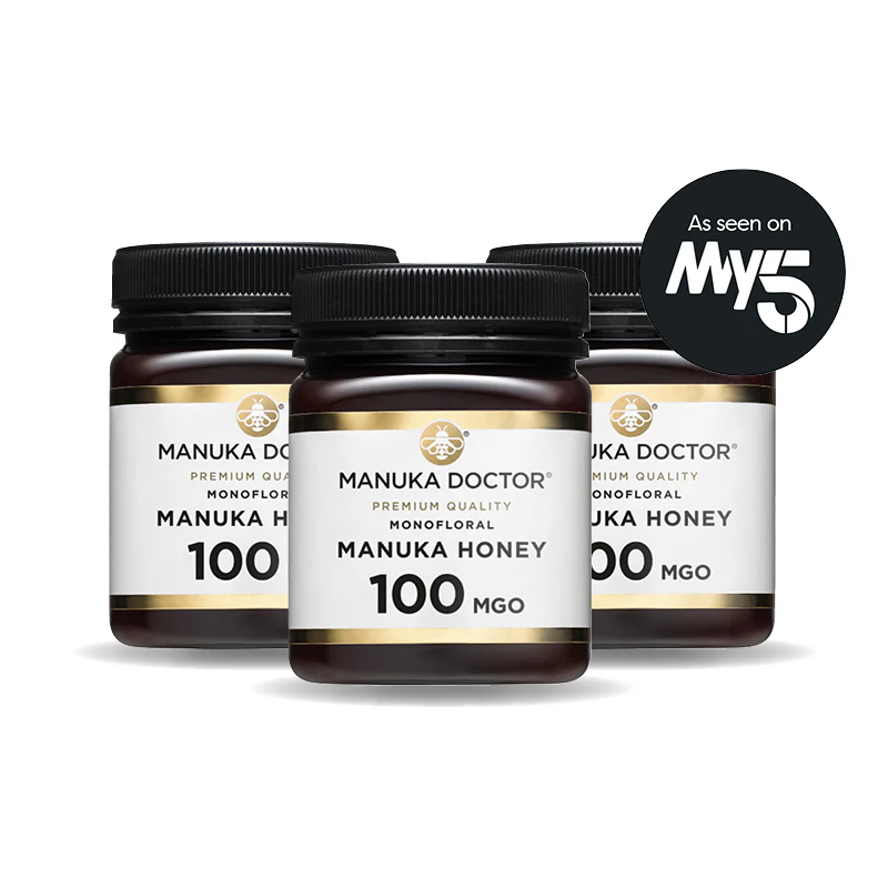 Trio Pack - 100 MGO Manuka Honey 250g