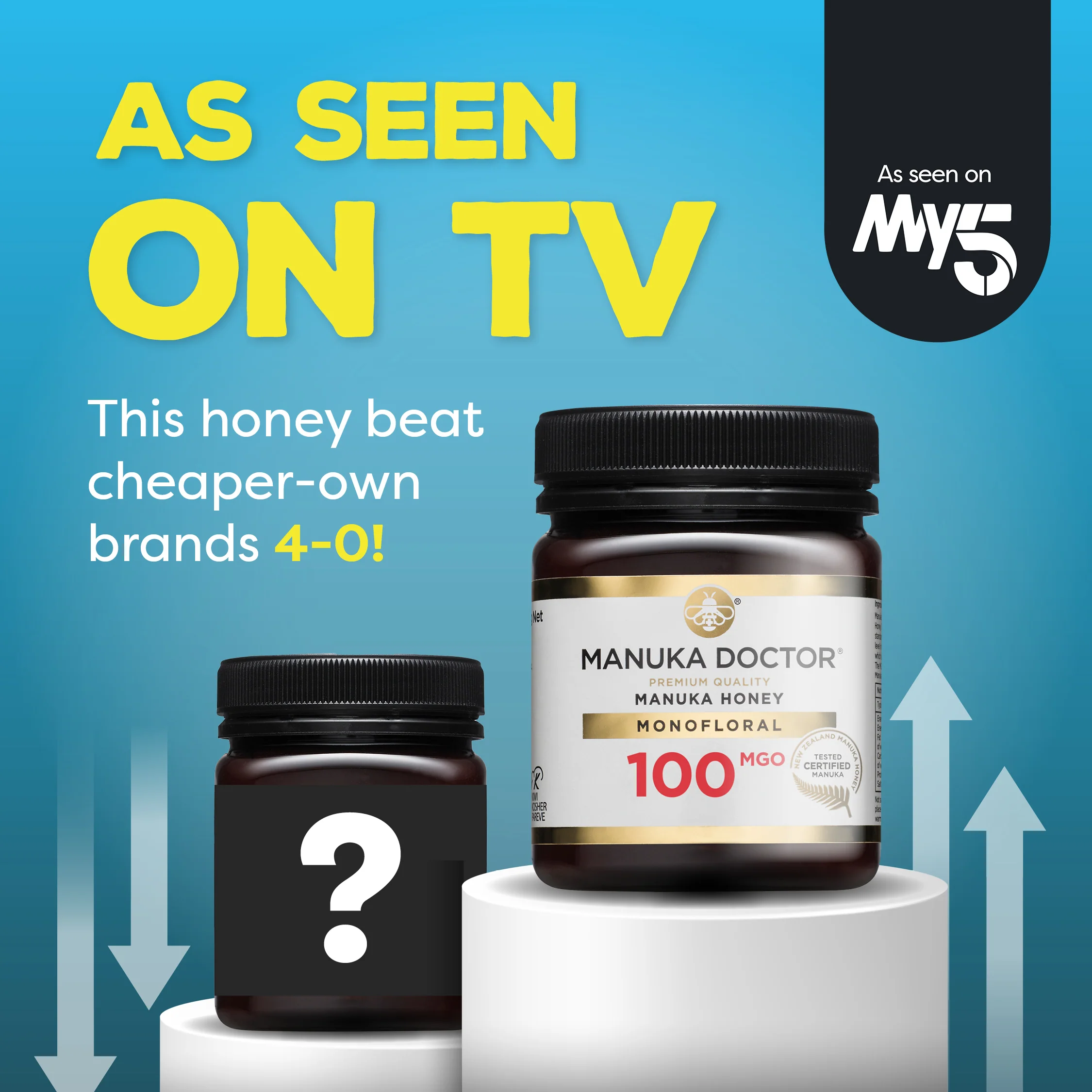 Trio Pack - 100 MGO Manuka Honey 250g - Image 2