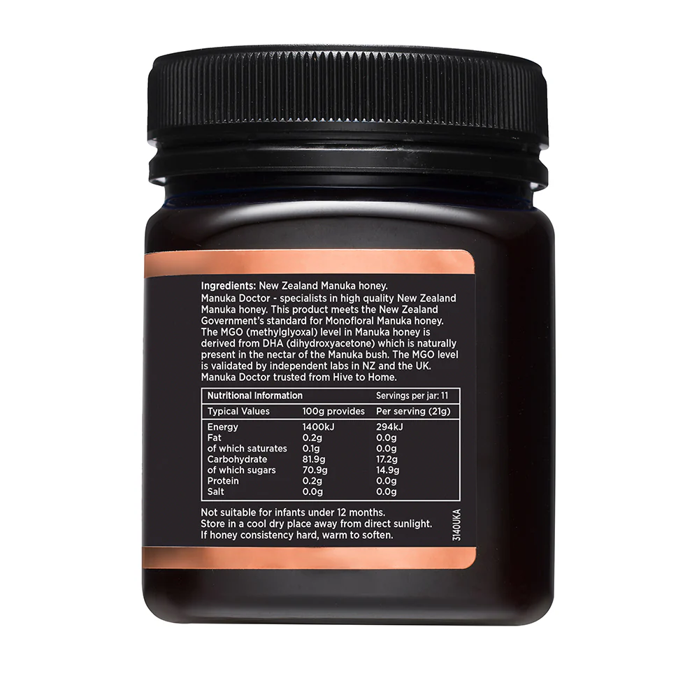 Twin Pack - 640 MGO Manuka Honey 250g - Image 11