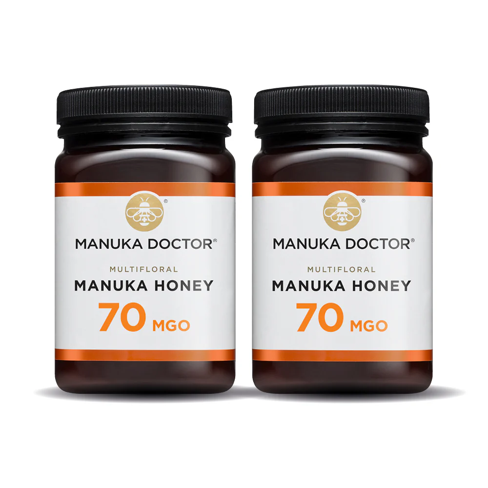 Twin Pack - 70 MGO Manuka Honey 500g